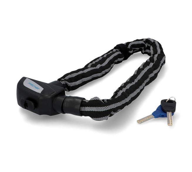 FISCHER Kettenschloss Reflex 80cm 8mm