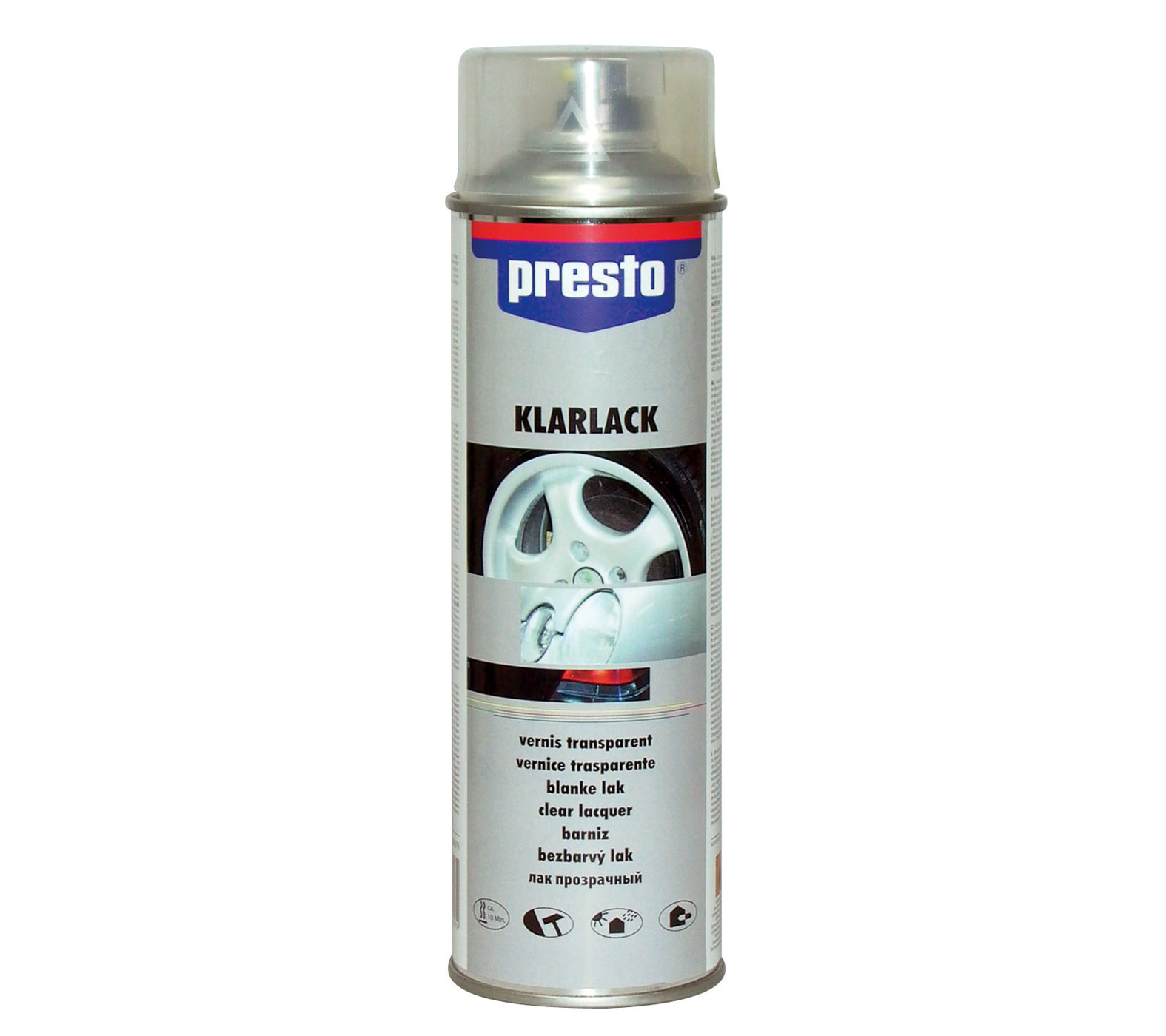PRESTO Rallye Spray Klarlack glänzend 500 ml
