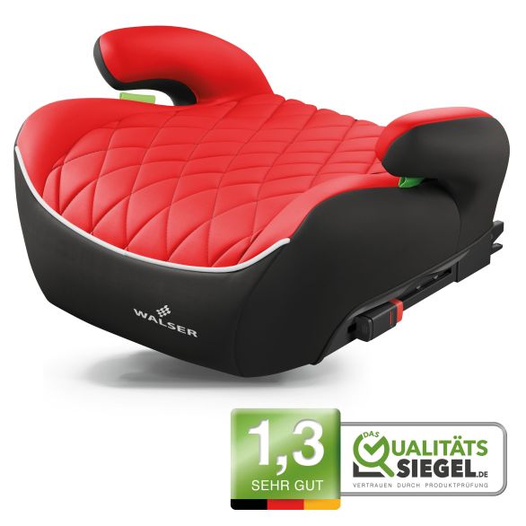 WALSER Kindersitzerhöhung Auto Andy mit ISOFIX-Schienen, R 129 geprüft