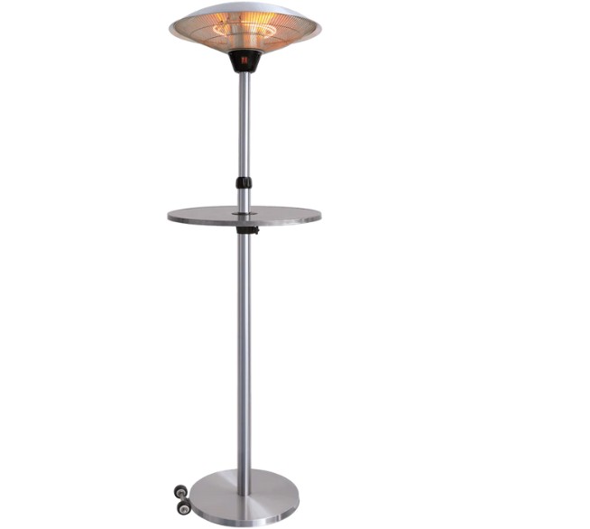 WALTER WERKZEUGE Halogen Terrassenstrahler mit Rädern