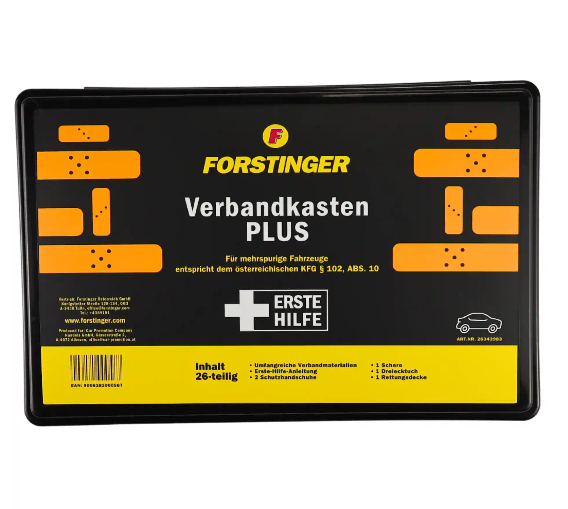 FORSTINGER Verbandkasten PLUS 26-teilig