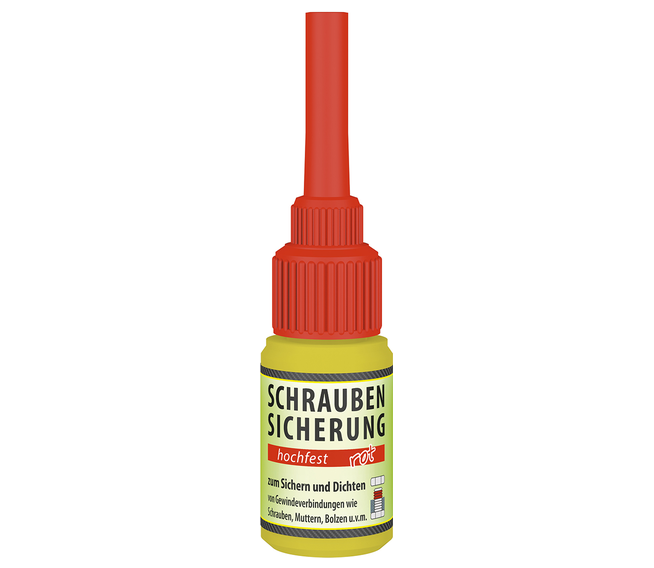PETEC Schraubensicherung hochfest rot 5 g