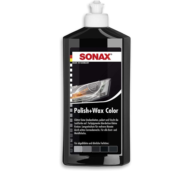 SONAX Polish & Wax Color NANO PRO schwarz 500 ml