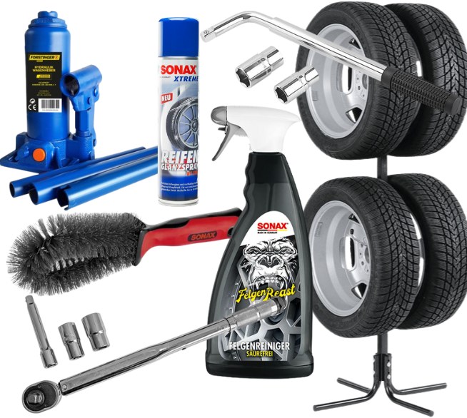 FORSTINGER Reifenwechselset DIY 7-teilig