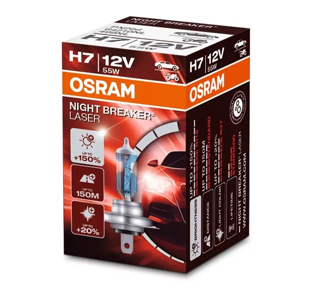 OSRAM H7 Night Breaker Laser