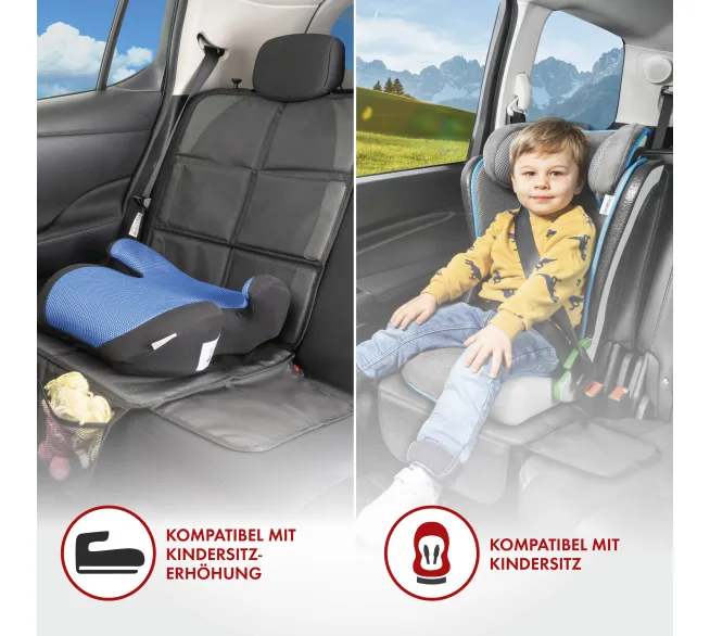CARCOMFORT Kindersitzunterlage Protect XL als Schutz für Autositz und Polster