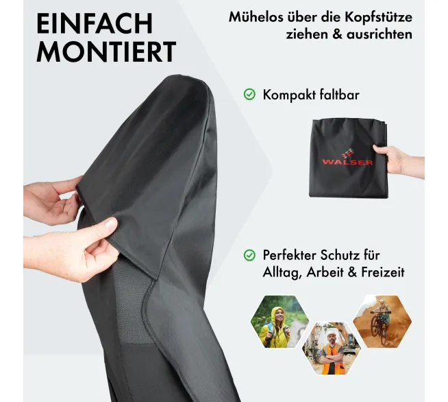 WALSER Autositzbezug Protector als schützender Bezug für den Fahrzeugsitz