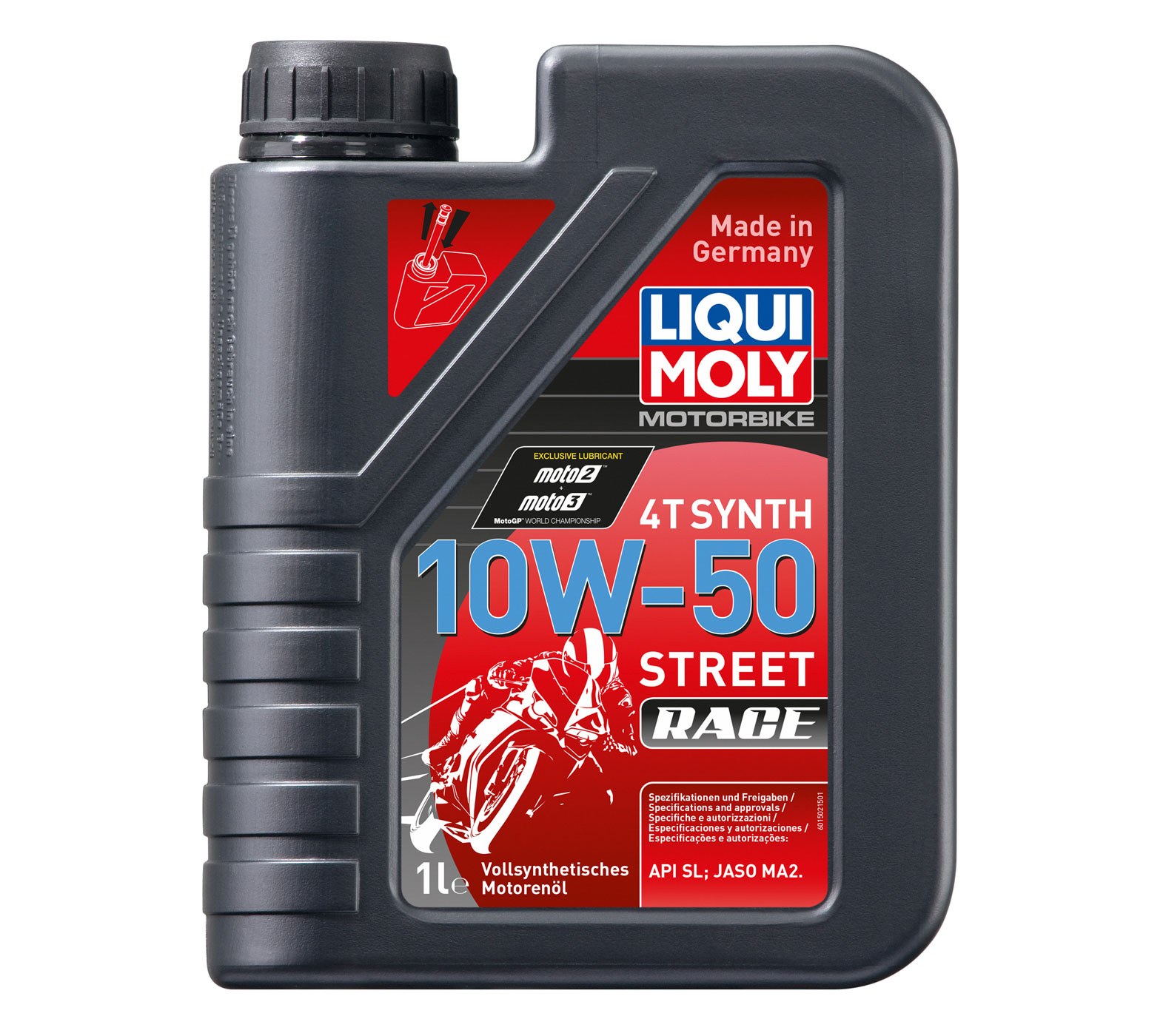 liqui-moly-motorbike-4t-synth-race-10w-50-10929391 LIQUI MOLY Motorbike 4T Synth Race 10W-50 1 L
