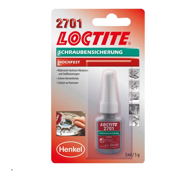LOCTITE Schraubensicherung 2701 hochfest 5 ml