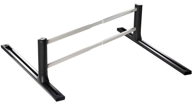 WALSER Kofferraumteiler mit Schienen - Ordnungshelfer für Kofferraummatten