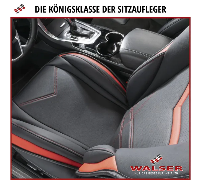 WALSER Sitzaufleger Rey als komfortabler Schutz für den Fahrzeugsitz
