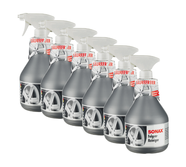 SONAX FelgenReiniger 6 x 1 LIter