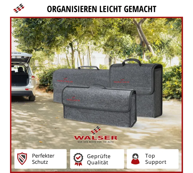 WALSER Toolbag Größe S als kompakte Werkzeugtasche für Auto und Werkstatt