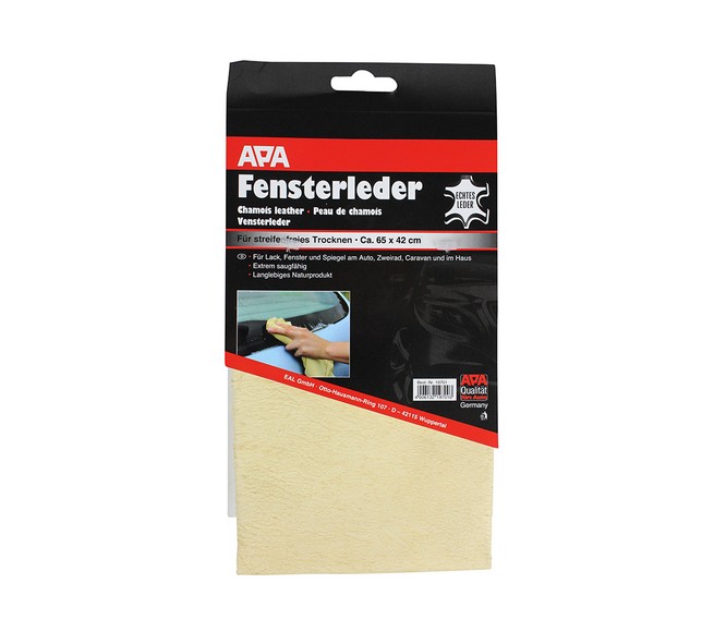 APA Fensterleder mittel Echtleder