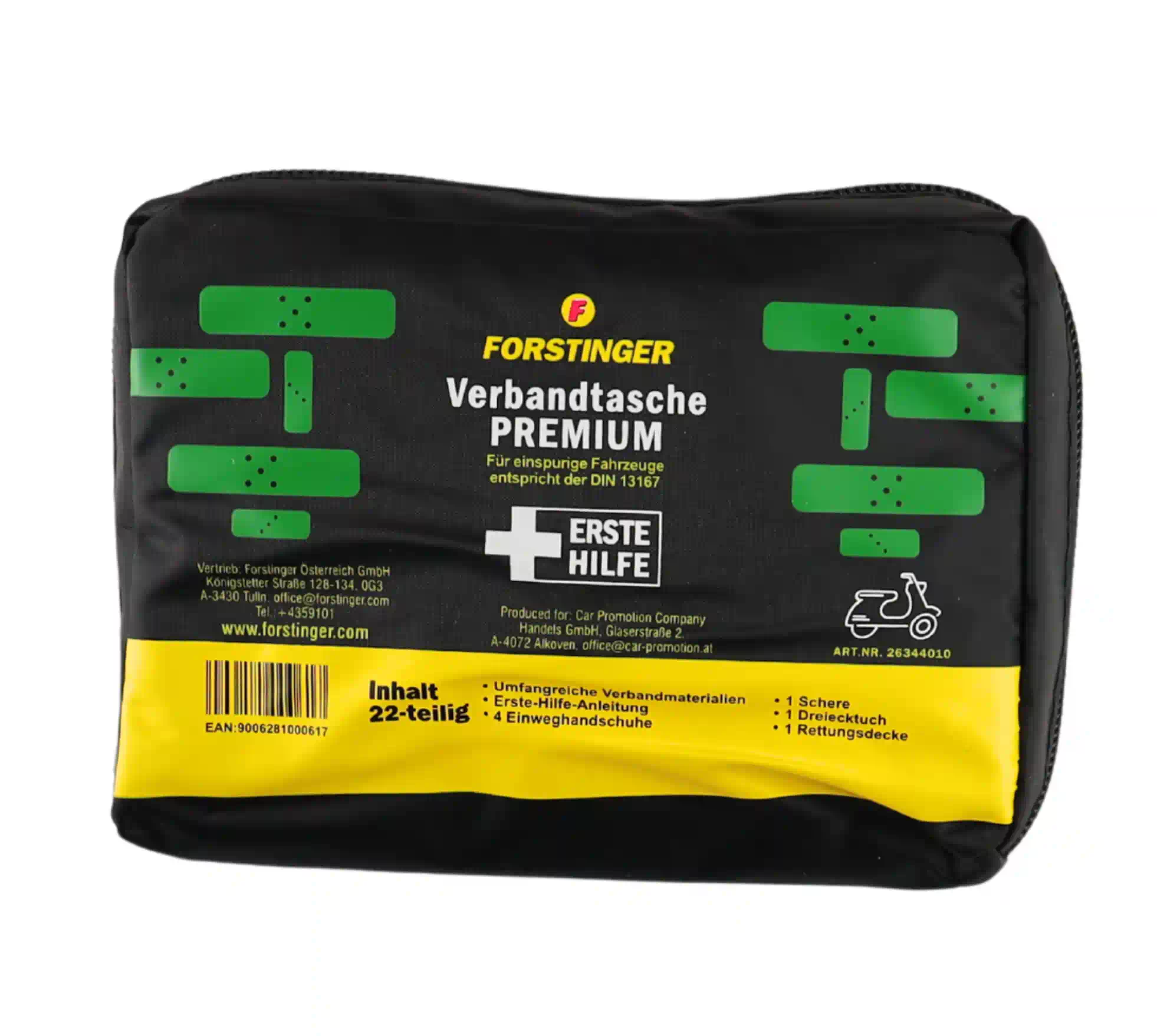 FORSTINGER Motorrad Verbandtasche PREMIUM 22-teilig