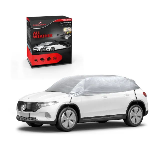 CARCOMFORT Autohalbgarage, Autoabdeckung, Fahrzeugschutz, Wetterschutz, Autozubehör