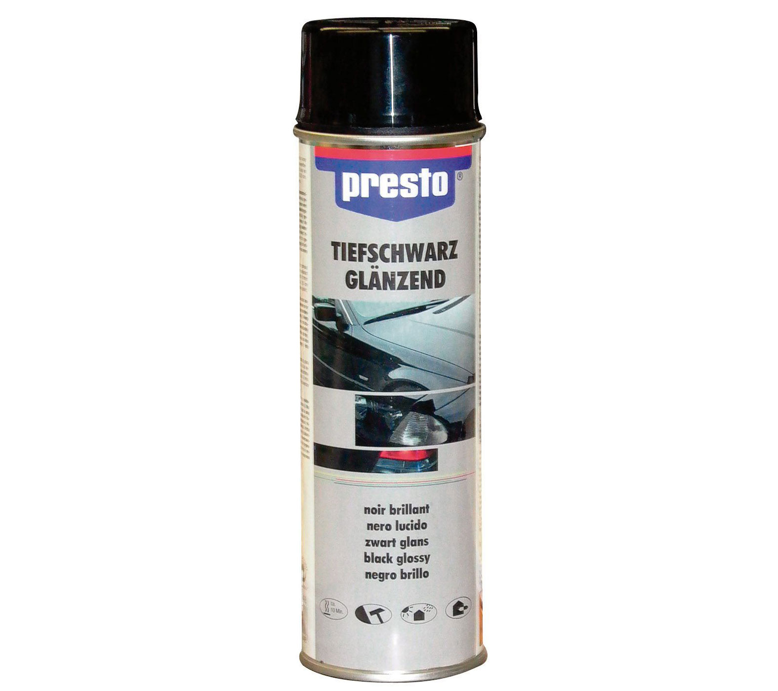 PRESTO Rallye Spray schwarz glänzend 500 ml