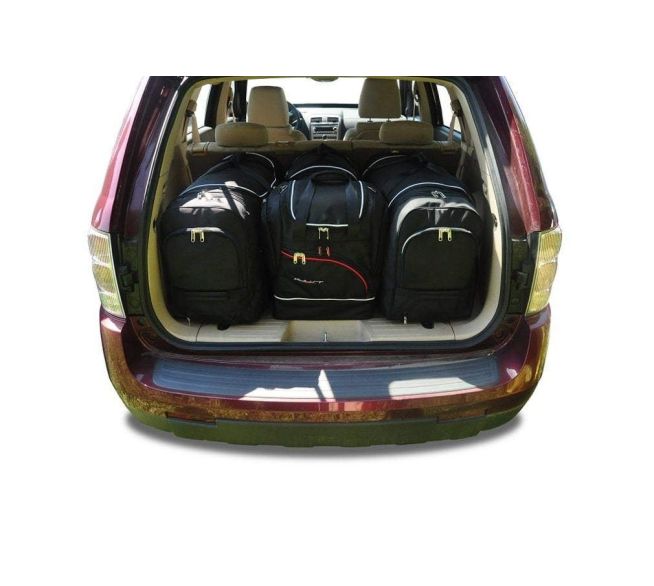KJUST CHEVROLET EQUINOX LS 2005-2009 Kofferraumtaschen Set 4 Stk.