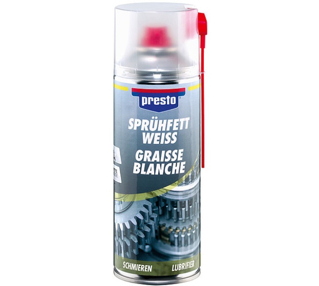PRESTO Sprühfett weiß 400ml