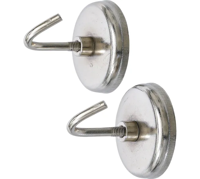 BGS technic Magnet-Haken rund in der Produktansicht, für professionelle Arbeiten in Werkstatt, Garage und Haushalt.