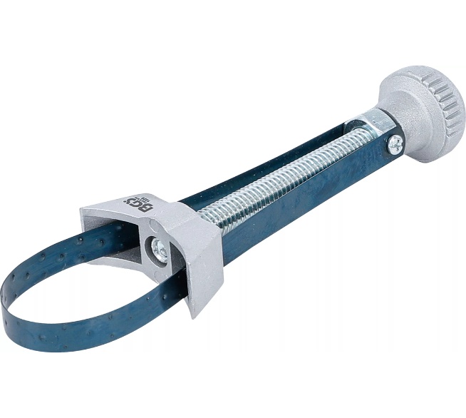 BGS TECHNIC Ölfilter-Bandschlüssel Federbandstahl Alu-Druckguss Ø 60 - 105 mm