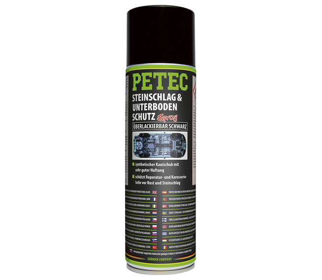 PETEC Steinschlag- und Unterbodenschutz schwarz 500 ml