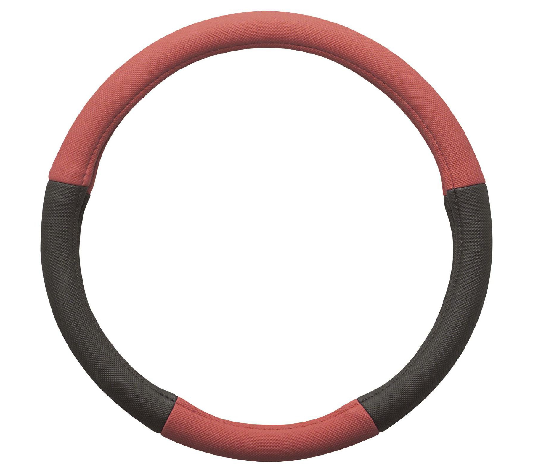 CONNEXTRA Lenkradbezug schwarz/rot