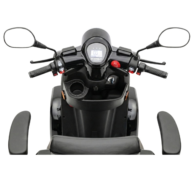 ECONELO_J4000_E-Seniorenmobil_Schwarz_4Rad_25Kmh_Lithium_1000W_Akku_PRE01043-7