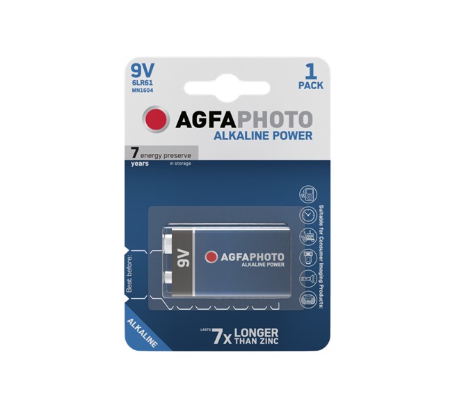 AGFA 6LR61 E-Block 9V