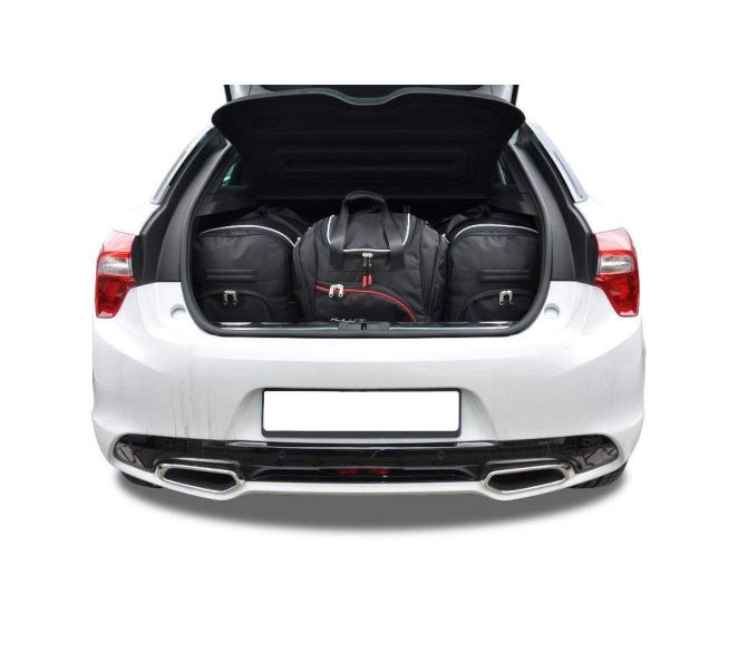 KJUST CITROEN DS5 2011-2015 Kofferraumtaschen Set 4 Stk.