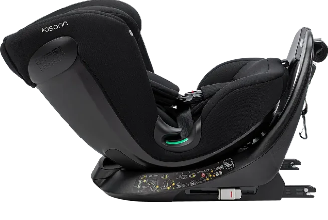 Produktfoto des Osann Taos360 midi Kindersitzes in Carbon, Ansicht 1.