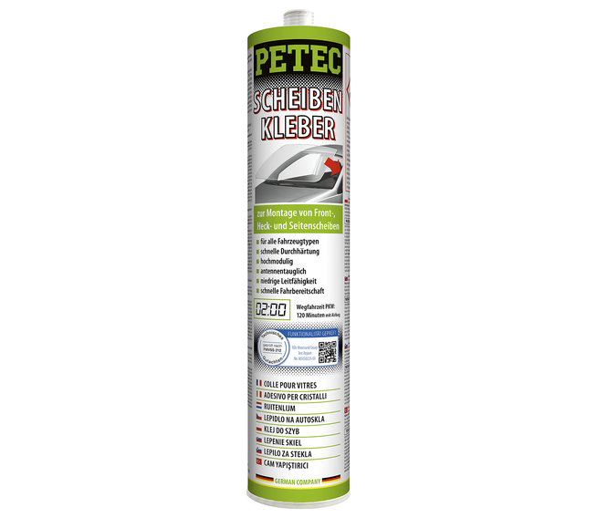 PETEC Scheibenkleber schwarz 310 ml