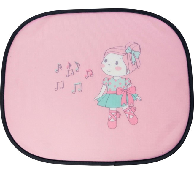 walser-sonnenschutz-ballet-doll-21631474 WALSER Auto-Sonnenblende, 2er Set PKW-Sonnenschutz Ballet Doll rosa
