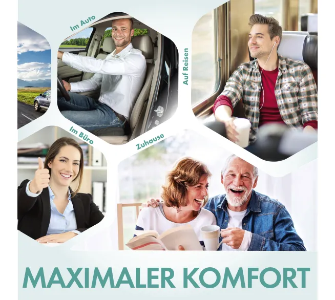WALSER Sitzkeil Joel für ergonomisches Sitzen im Auto