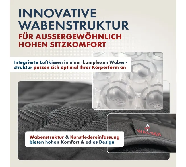 WALSER Sitzaufleger Avero als bequemer Schutz für den Autositz