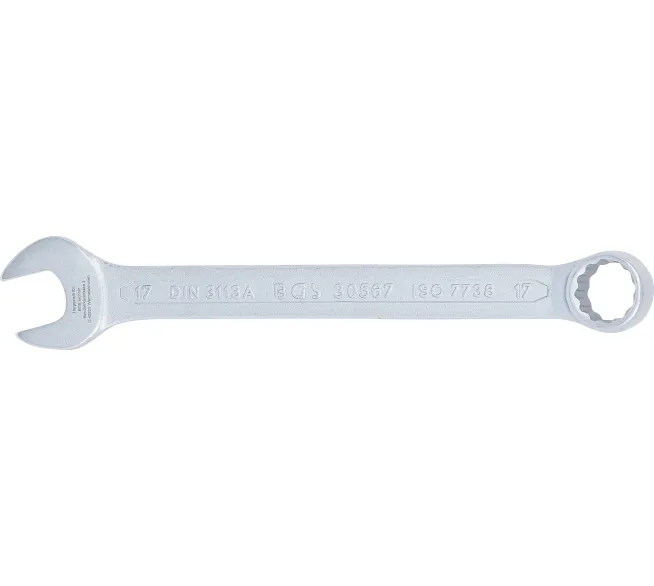 BGS TECHNIC Maul-Ringschlüssel 17mm 15°