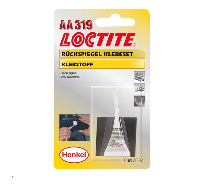 LOCTITE Rückspiegel Klebeset AA 319 0,5 ml