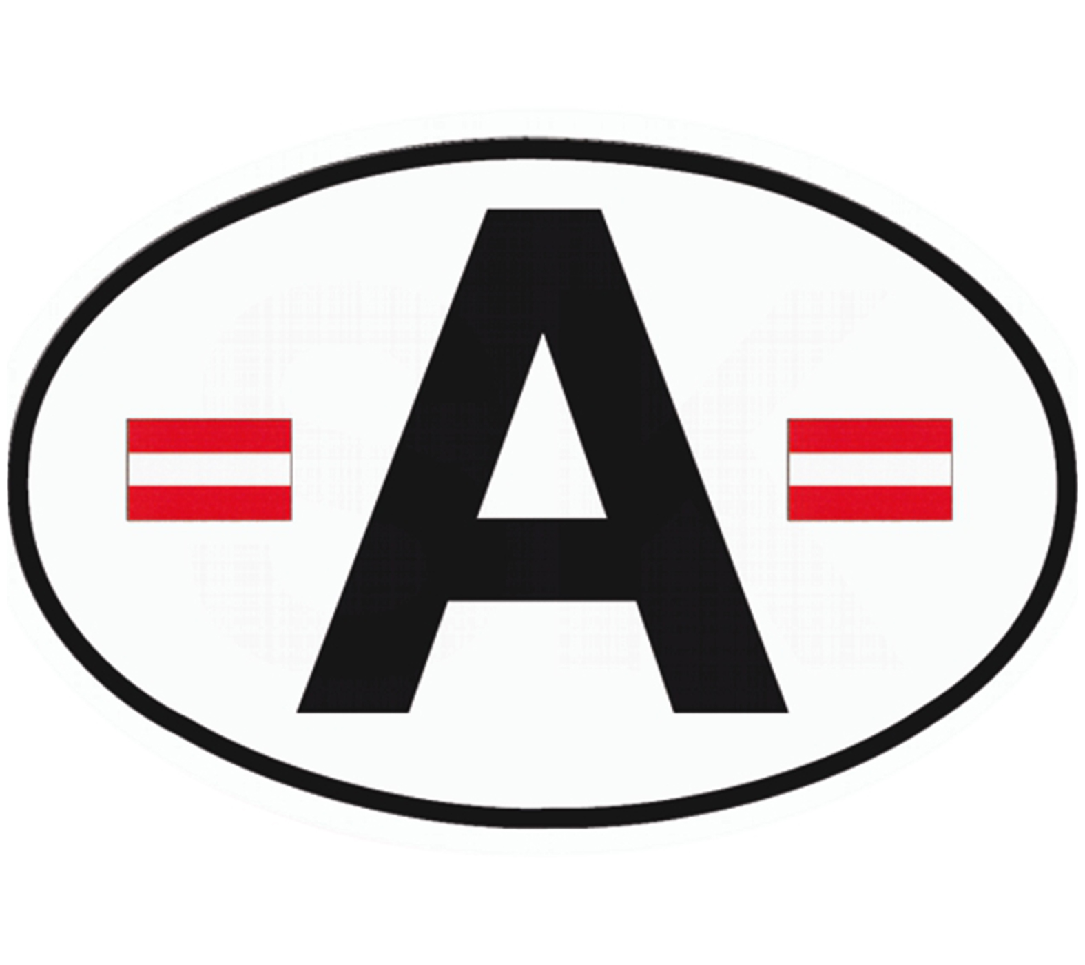 SCHUETZ Aufkleber A-Schild mit Flaggen