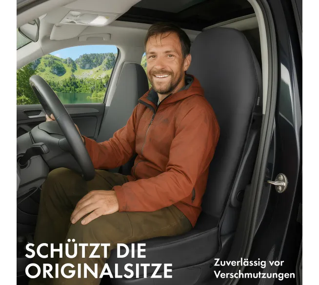 WALSER Autositzbezug Guardian als robuster Sitzschutz für den Fahrzeuginnenraum