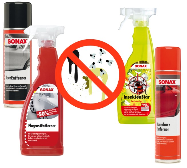 SONAX Autoaufbereitungsset Spezial 4-teilig – Für ein makelloses Fahrzeug