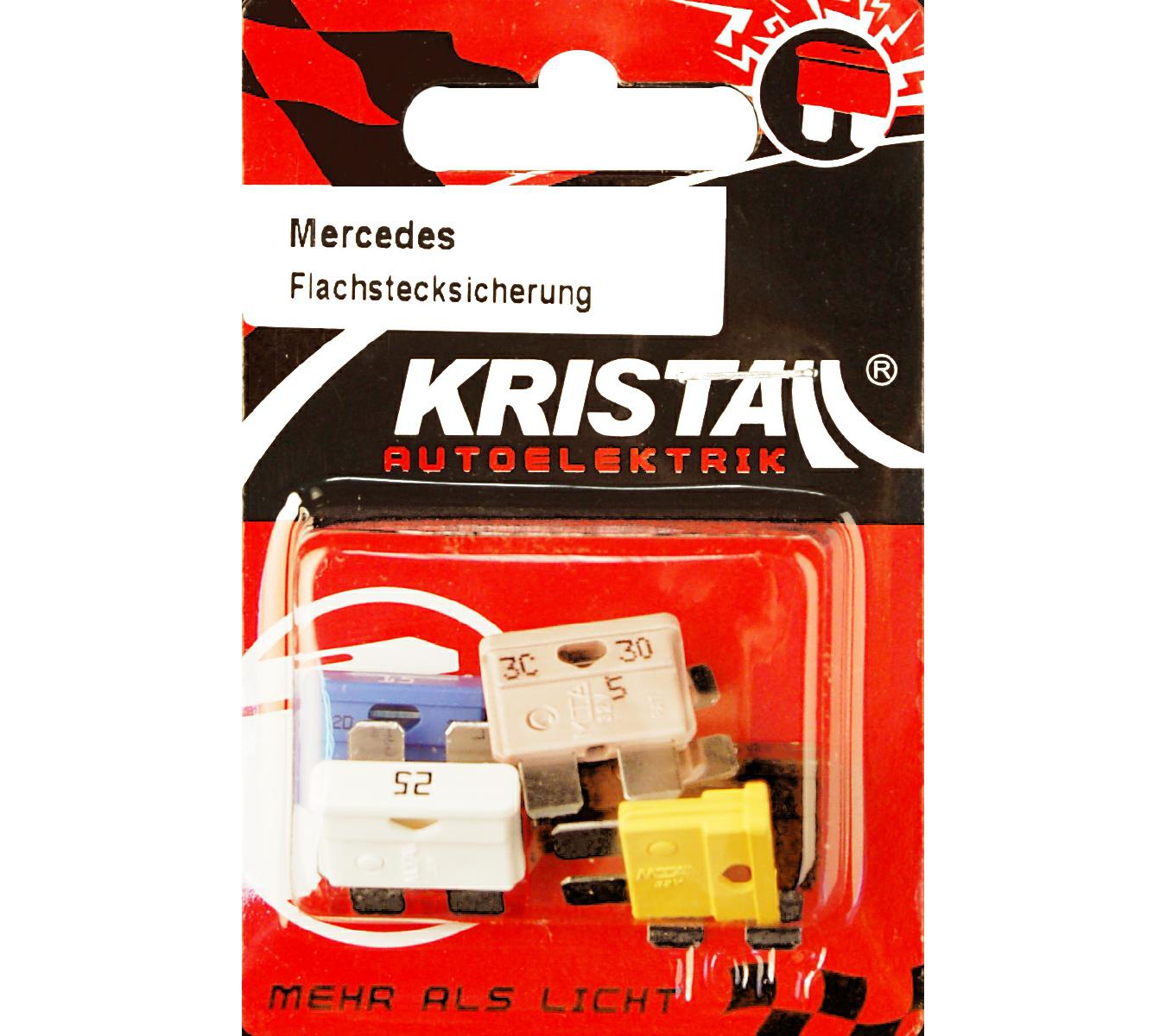 KRISTALL Sicherungsset Mercedes
