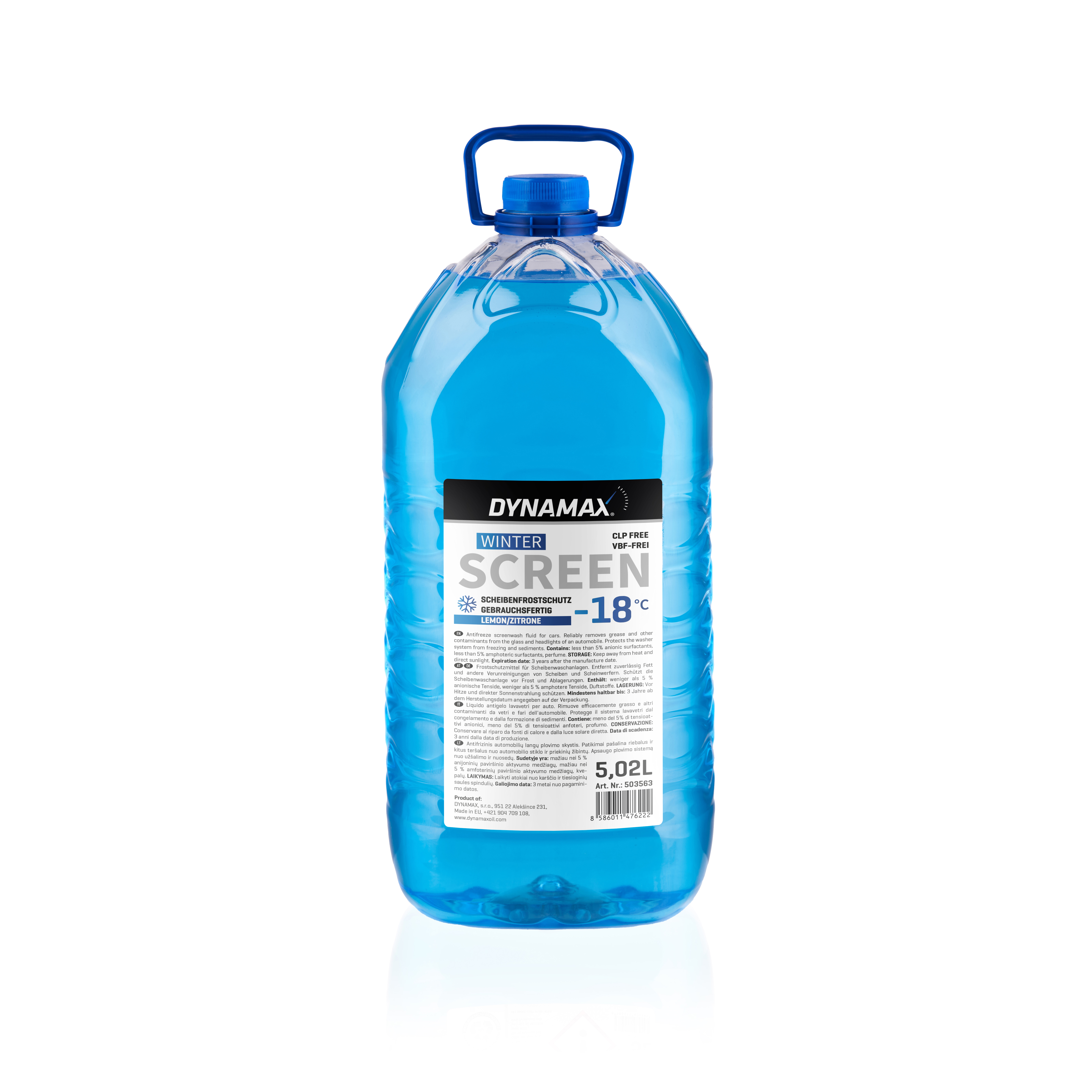 DYNAMAX Scheibenfrostschutz 5,02 Liter