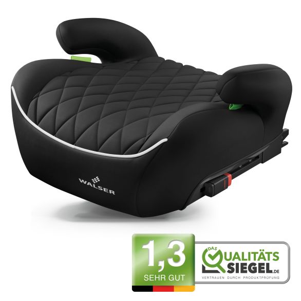 WALSER Kindersitzerhöhung Auto Andy mit ISOFIX-Schienen, R 129 geprüft