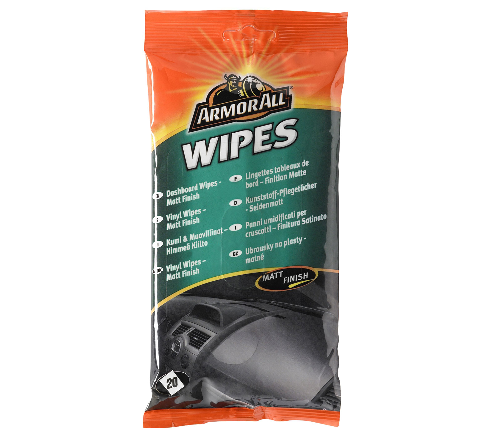 armor-all-kunststoffreinigungstuecher-matt-20-stk-12408559 ARMOR ALL Kunststoffreinigungstücher matt 20 Stk.