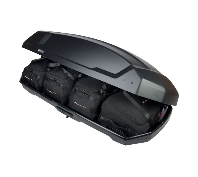 KJUST Taschenset 4 Stk. für Dachbox THULE FORCE 3 M