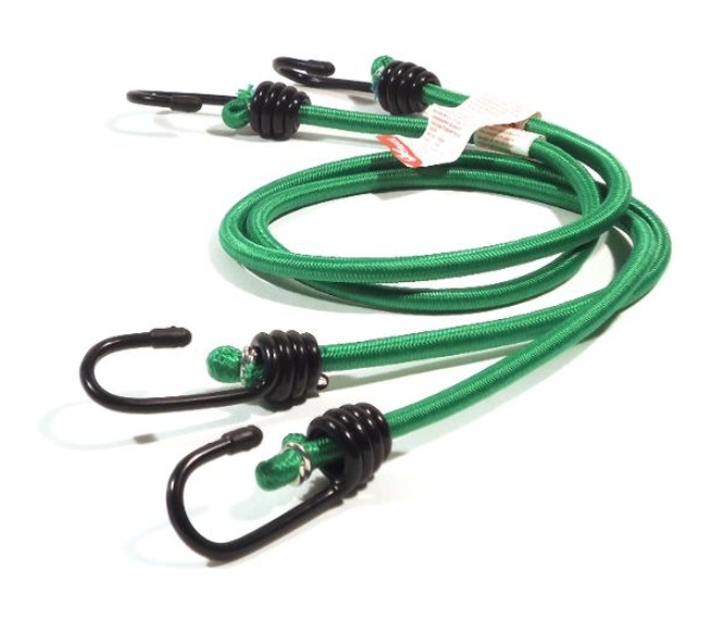 JUMBO Spanngurt Stahlhaken grün 80cm 2 Stück