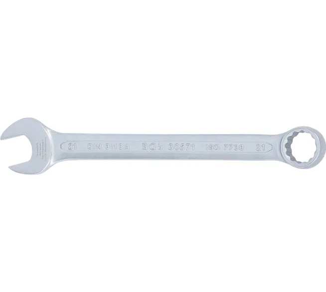 BGS TECHNIC Maul-Ringschlüssel 21mm 15°