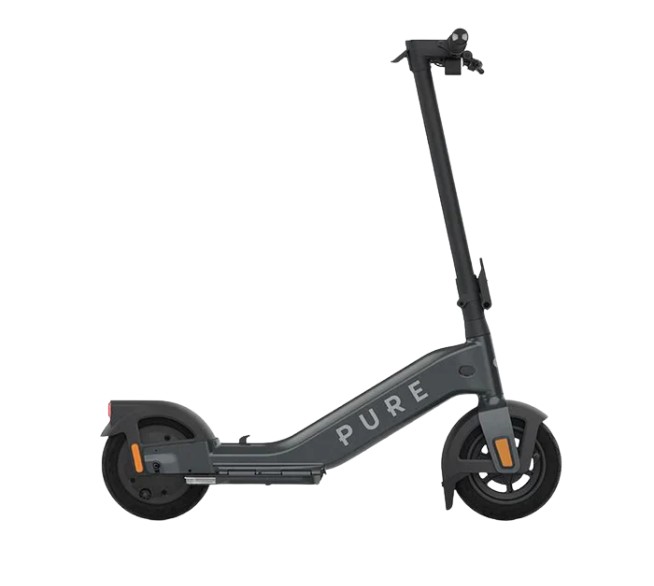 PURE Advance Plus E-Scooter - Mercury Grey