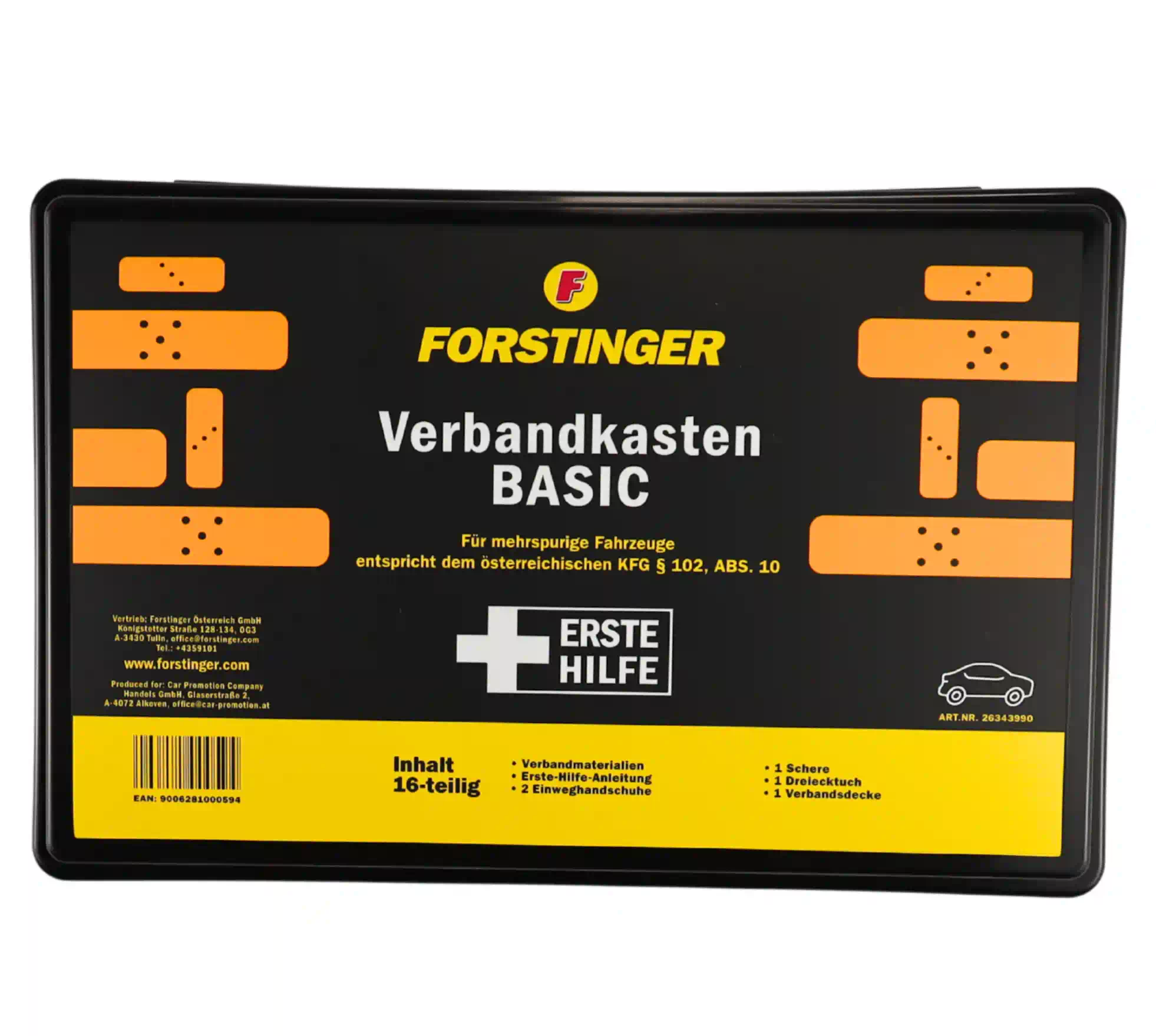FORSTINGER Verbandkasten BASIC 16-teilig
