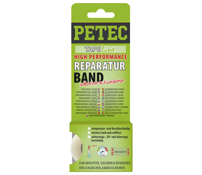 PETEC Reparaturband High Performance 3 m x 25 mm
